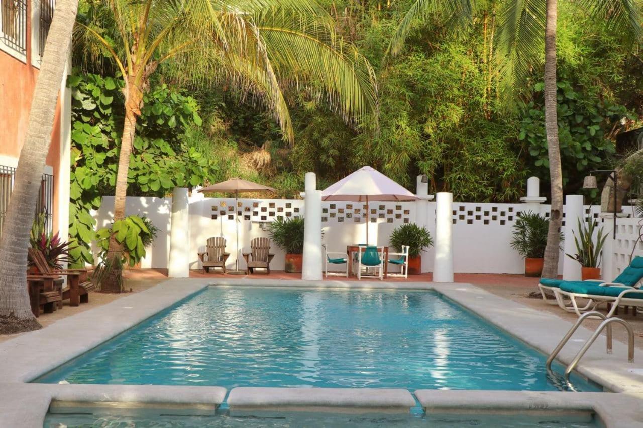 Bungalows Santa Cruz Puerto Escondido  Exterior foto